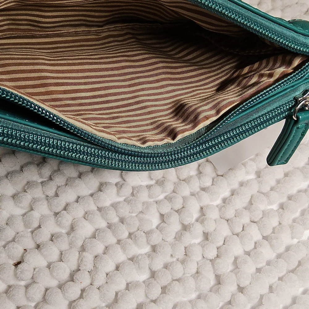Ampere Creations Vegan Leather Wristlet with dust bag